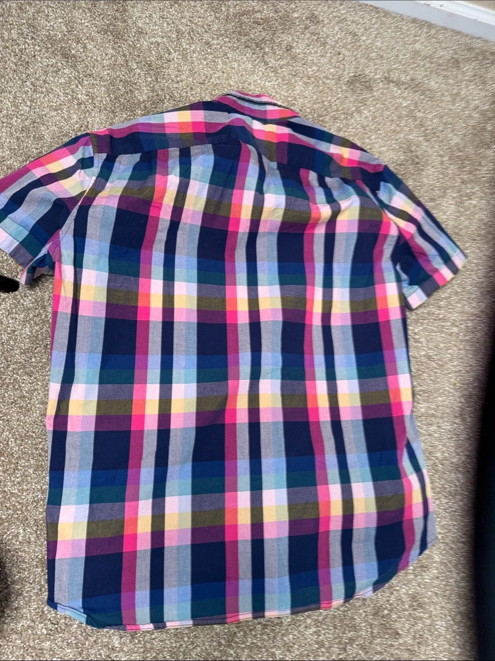 J. Crew colorful plaid